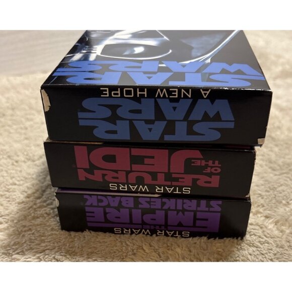 Star Wars Trilogy VHS Set Digitally Remastered THX 20th Anniversary Collectors - Picture 8 of 8